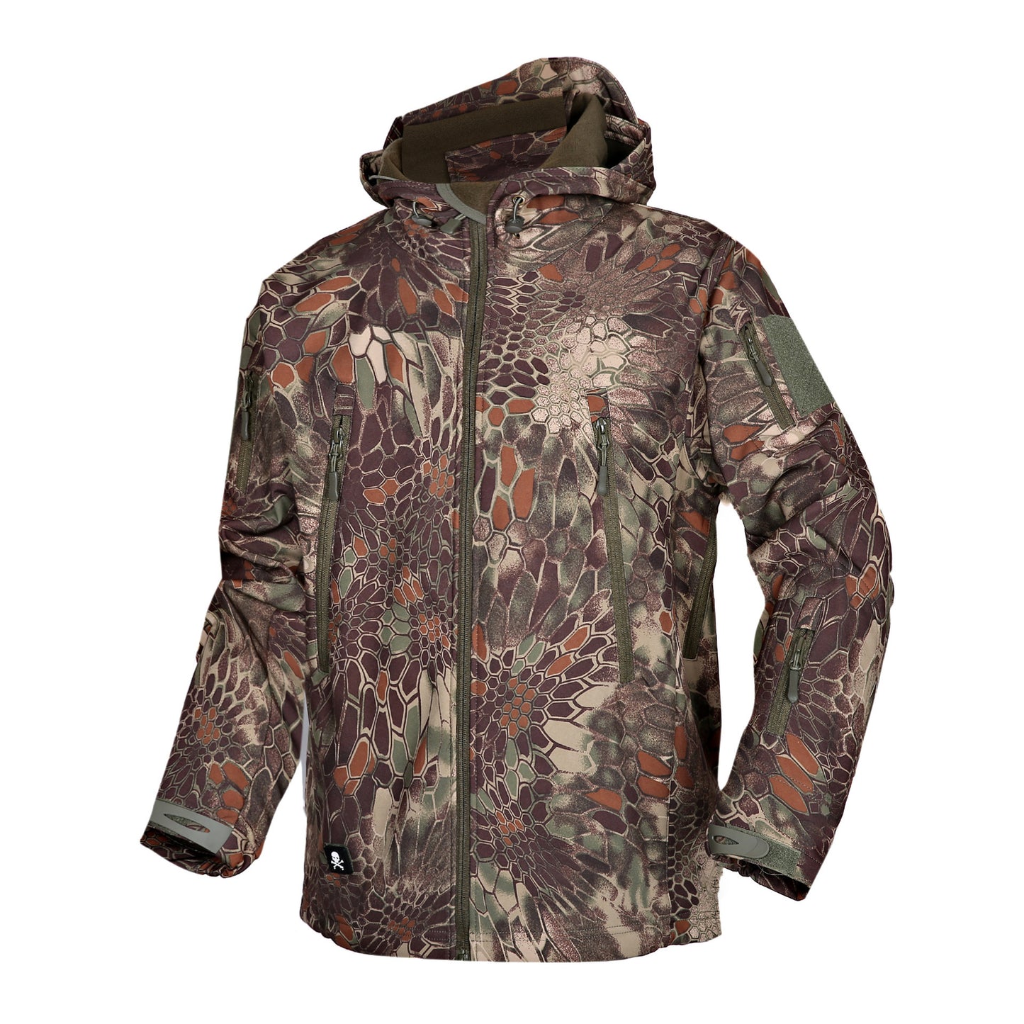 Autumn And Winter Men's Outdoor Camouflage Clothing Soft Shell Jacket GlamzKart