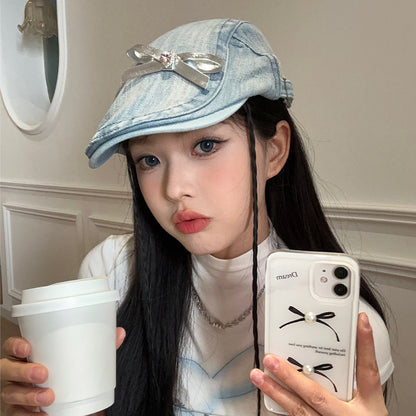 Original Diy Bow Advance Hats Female Summer GlamzKart