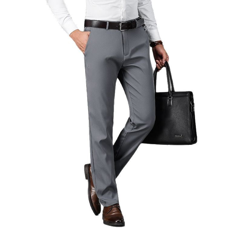 Casual Loose Spring And Autumn Straight Suit Pants GlamzKart