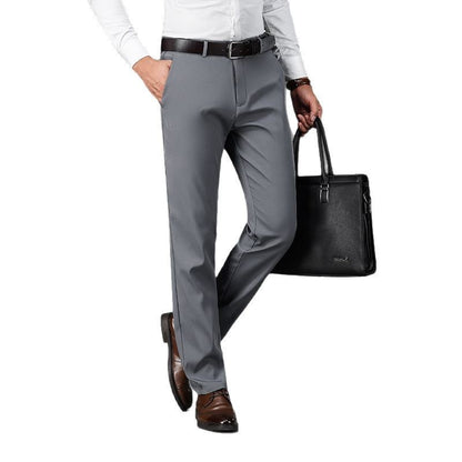 Casual Loose Spring And Autumn Straight Suit Pants GlamzKart
