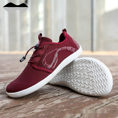 Men's Soft Bottom Plus Size Wide Toe Shoes GlamzKart