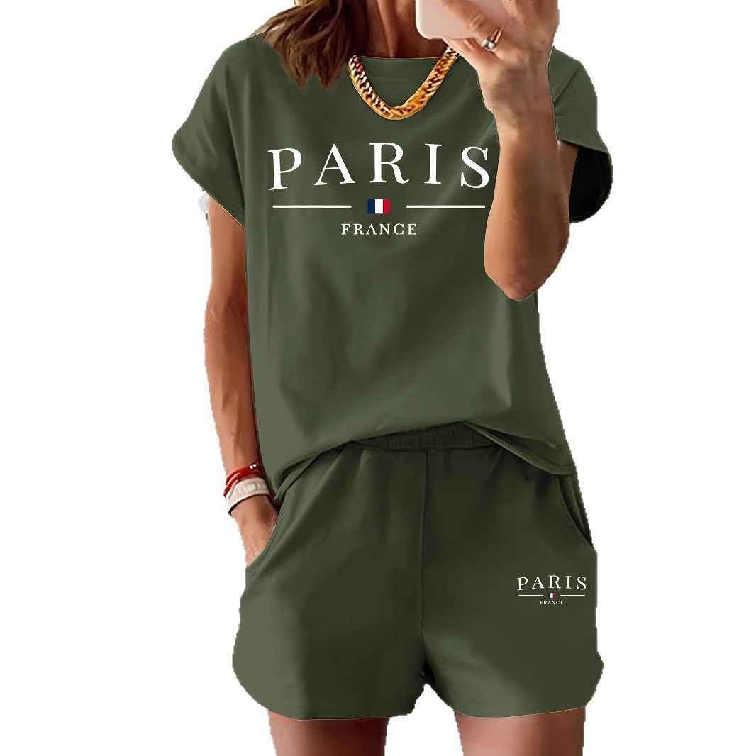 Fashion Comfort Printing Slimming Shorts Summer Casual Women's Clothing