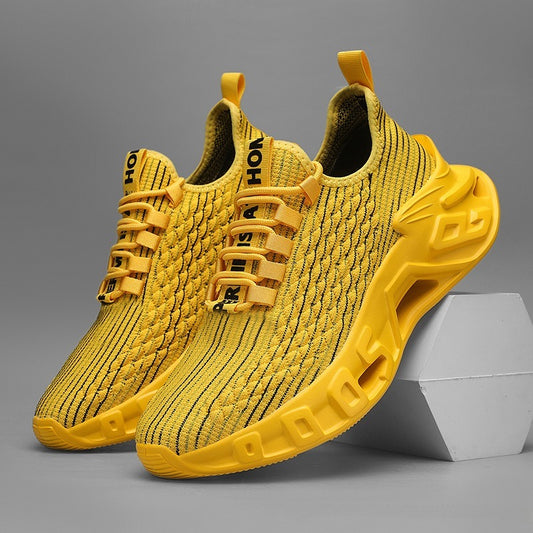 Plus Size Breathable Mesh Surface Popular Leisure Sports Running Blade Men's Shoes GlamzKart