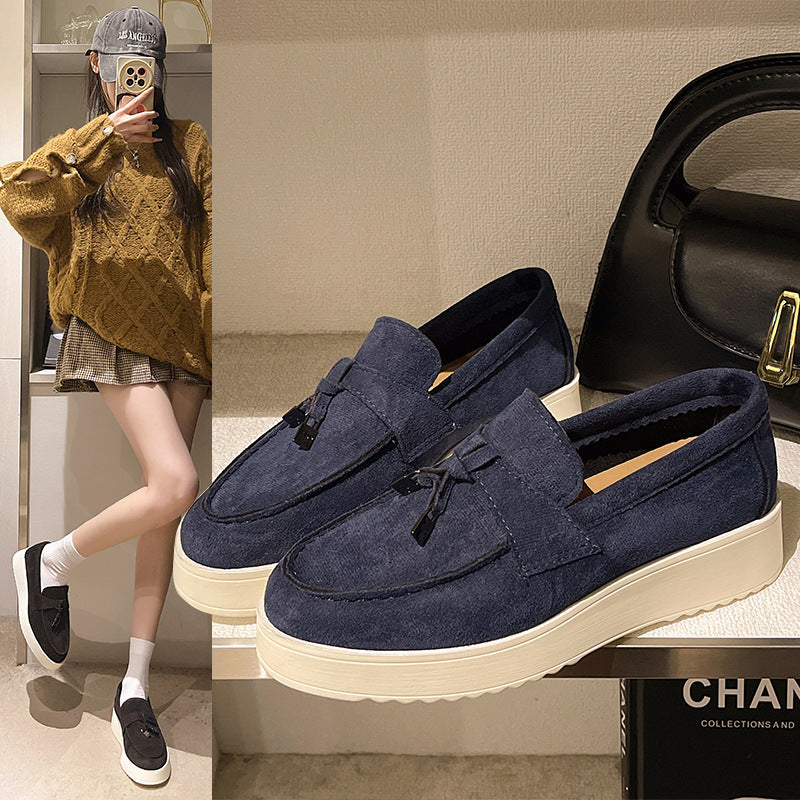Rubber Platform Peas Oversized Shoes GlamzKart