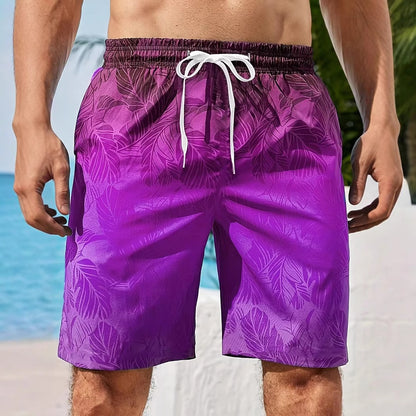 Men's Four Seasons Leisure 3D Printed Beach Shorts Color 16882 GlamzKart