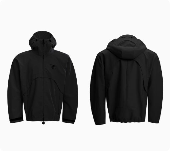 Waterproof And Windproof Men's And Women's Sets Of Assault Jackets Black Coat GlamzKart