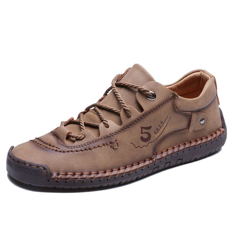 Men's Casual British Leather Shoes GlamzKart