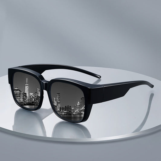 Reflective Lenses Myopia Special Sun Glasses Men GlamzKart