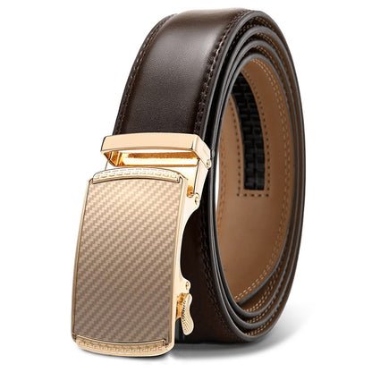 Versatile Simple Men's Young And Middle-aged Pant Belt 11 Style GlamzKart