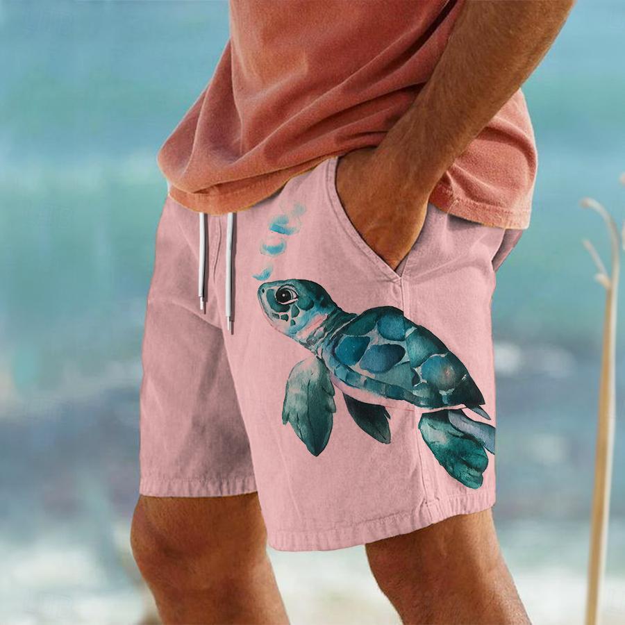 Casual Summer Men's Beach Pants Trendy Shorts MKK00228 GlamzKart