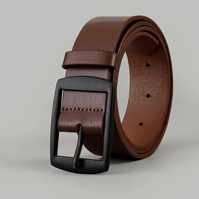 Men Business Casual Trousers Jeans Belt GlamzKart
