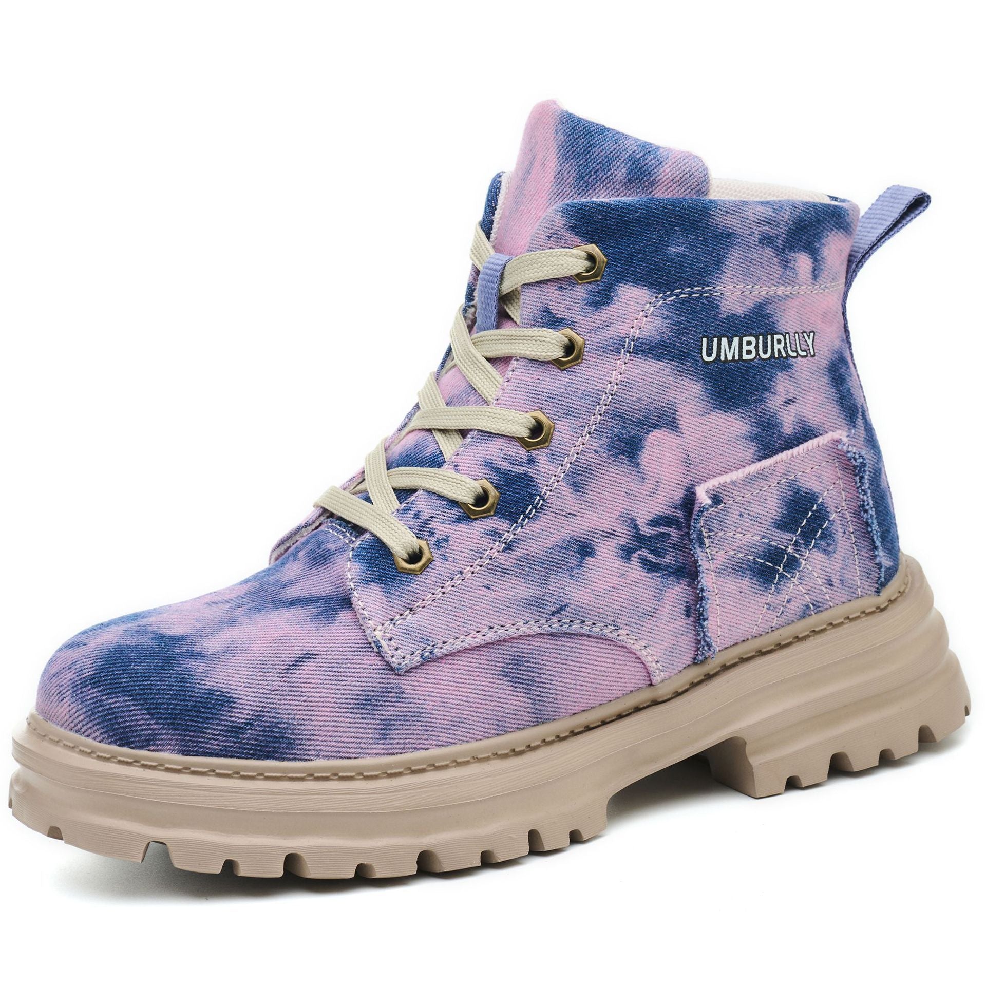 Women's Comfortable Breathable And Anti Smashing Safety Shoes Purple GlamzKart