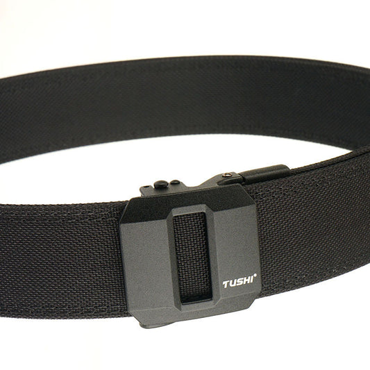 Double-layer Hardened Automatic Buckle Shooting Training Hanger Pistol Belt GlamzKart