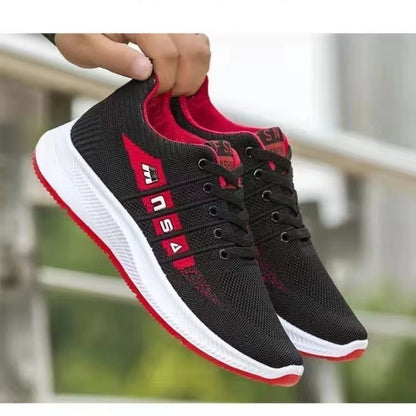 Black Men's Shoes Soft Sole Sneakers Shoes For Four Seasons GlamzKart