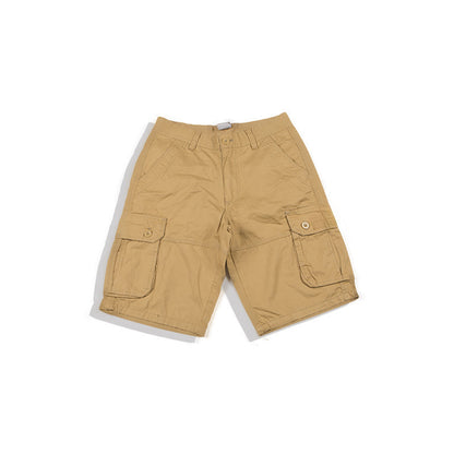 Retro Japanese Trendy Casual Pants Khaki GlamzKart