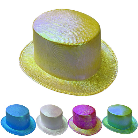 Colorful Stage Performance Jazz Magician Hat GlamzKart
