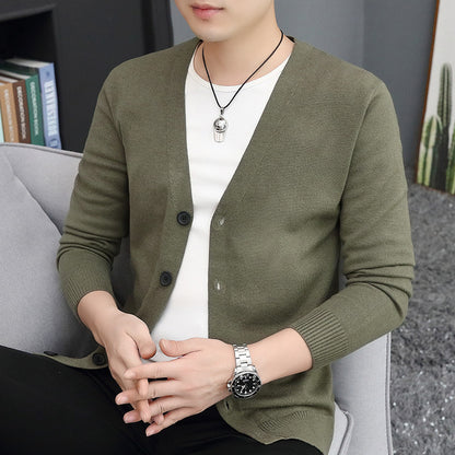Thin Trendy Casual Outdoor Cotton Knitwear Black Sweater GlamzKart