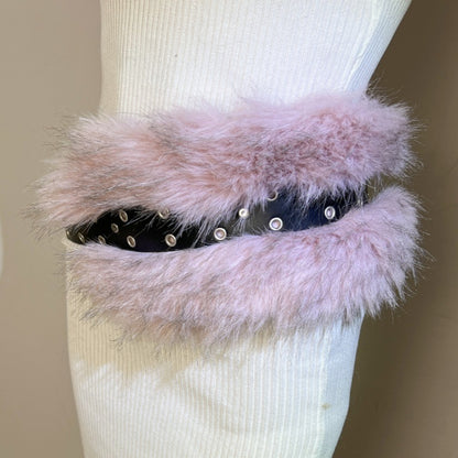 Fur Belt Retro Easy Matching Plush Waist Chain Waist Seal Waist Decorations Style 5 GlamzKart