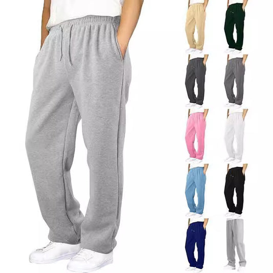Men's Straight Loose Leisure All-matching Sweatpants GlamzKart