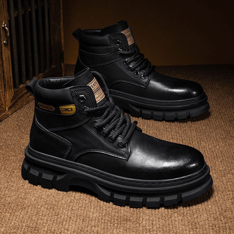 Martin Boots Men Trendy High Top British Working Wear GlamzKart