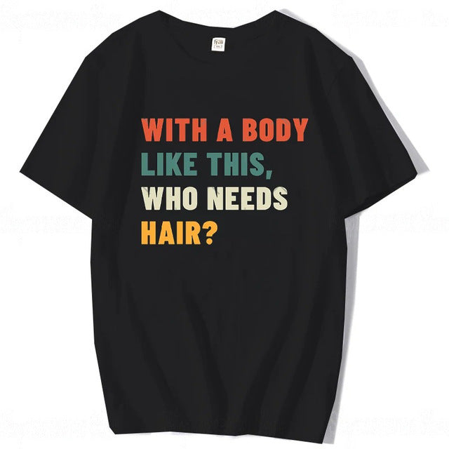 Plus Size Men's Cotton Short-sleeved Summer English Letter Printed T-shirt Top Men Style9 GlamzKart