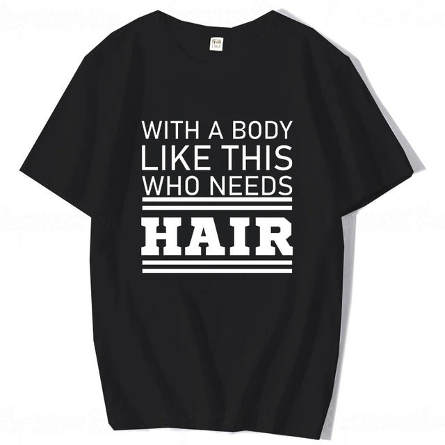 Plus Size Men's Cotton Short-sleeved Summer English Letter Printed T-shirt Top Men Style8 GlamzKart