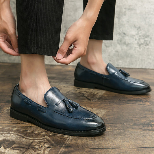 Tassel Slip-on Shoes Young Men GlamzKart