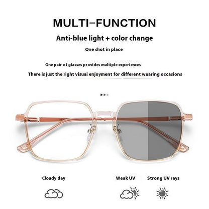 New Fashion Personality Color Changing Glasses Women GlamzKart