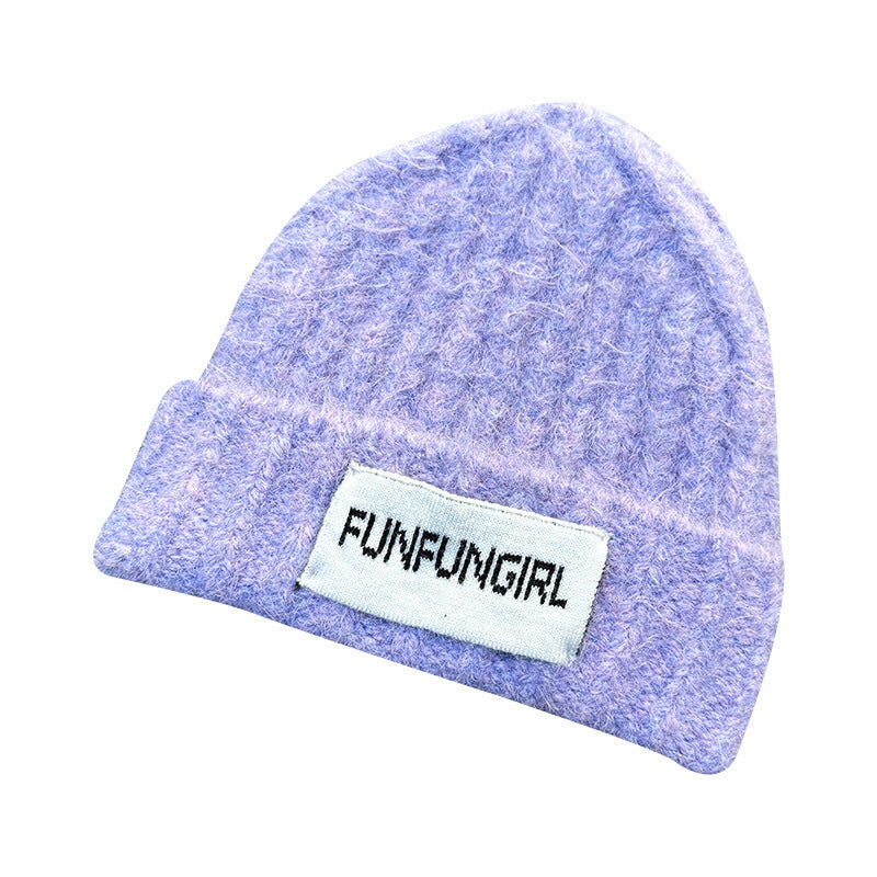 Simple All-matching Warm Sleeve Cap Windproof And Cold-resistant Ear Protection GlamzKart