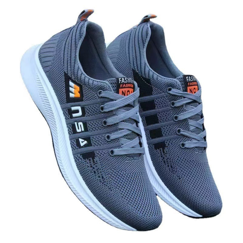 Black Men's Shoes Soft Sole Sneakers Shoes For Four Seasons GlamzKart