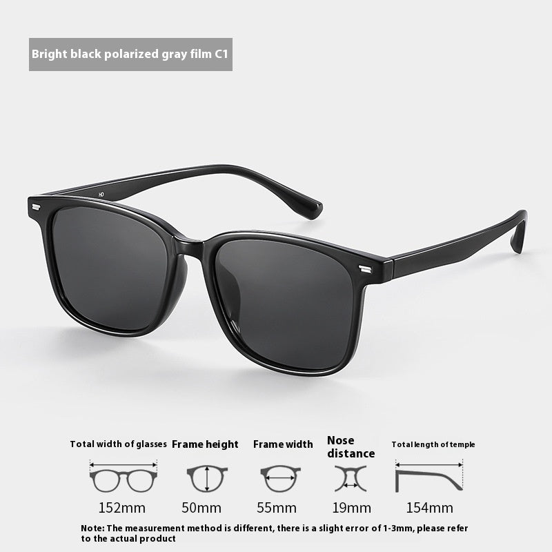 HD Polarized Sunglasses Men's High-grade For Driving Cycling c1 GlamzKart