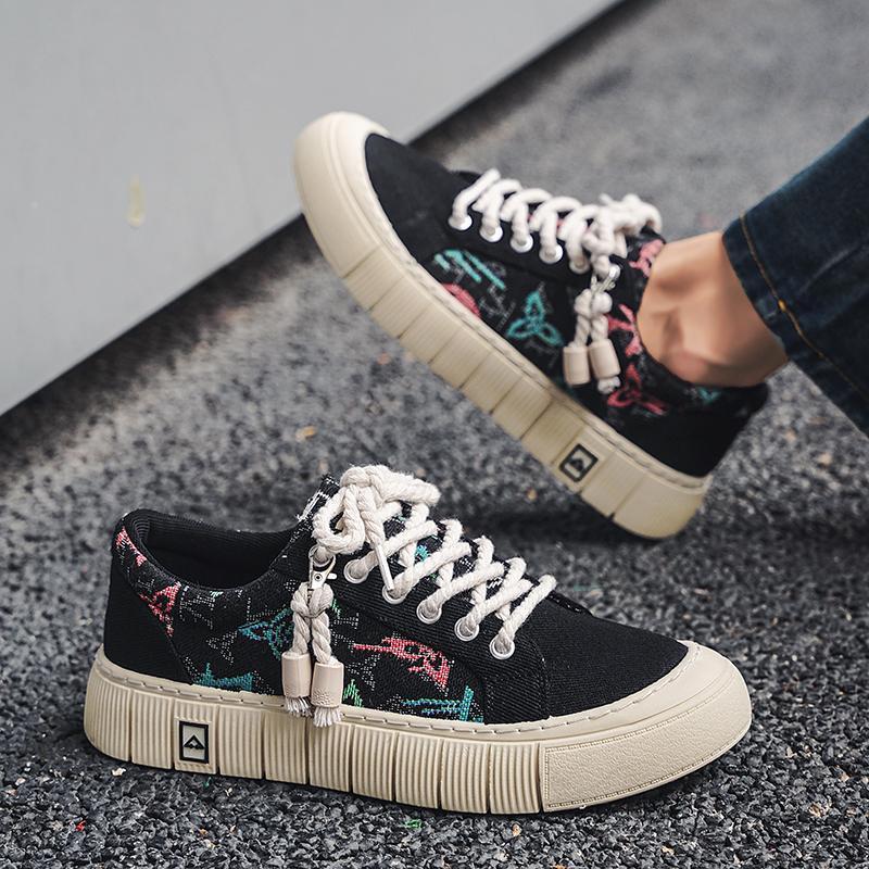 Trendy Wild Four Seasons Canvas Sneakers GlamzKart
