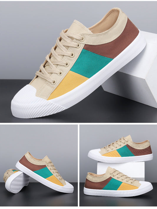 Versatile Canvas Casual Breathable Men's Shoes GlamzKart