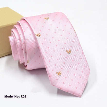 Fashion Exquisite Jacquard Tie Wedding Groom GlamzKart