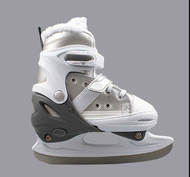 Men And Women Same Style All-matching Simple Warm Ice Skates GlamzKart
