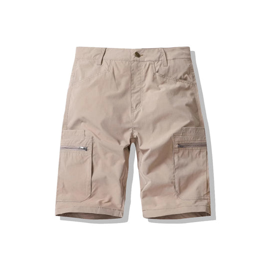 American Workwear Zipper Shorts High Street Fashion Outer Wear Loose Breeches GlamzKart