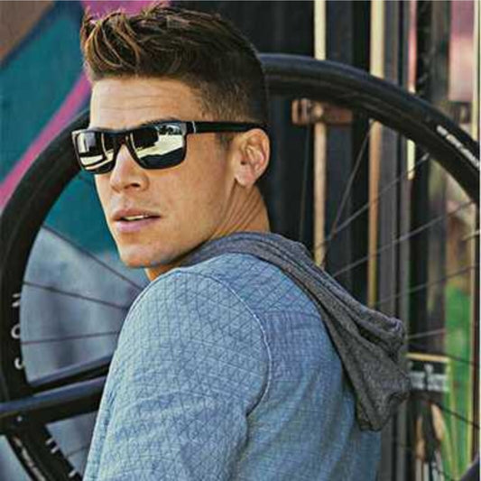 Fashion Large Rim One-piece Sports Sunglasses GlamzKart