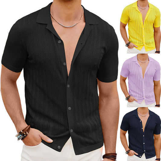 Summer Cool Hollow Men's Shirt GlamzKart