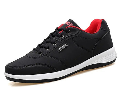 Fashion Men's Casual Sneaker Plus Size Running Shoes Black GlamzKart