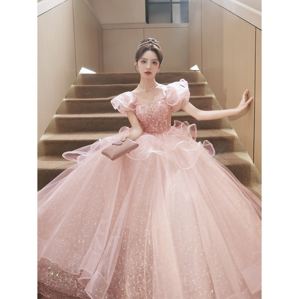 Evening Dress Women's Banquet Ceremony Exam Super Fairy Princess GlamzKart