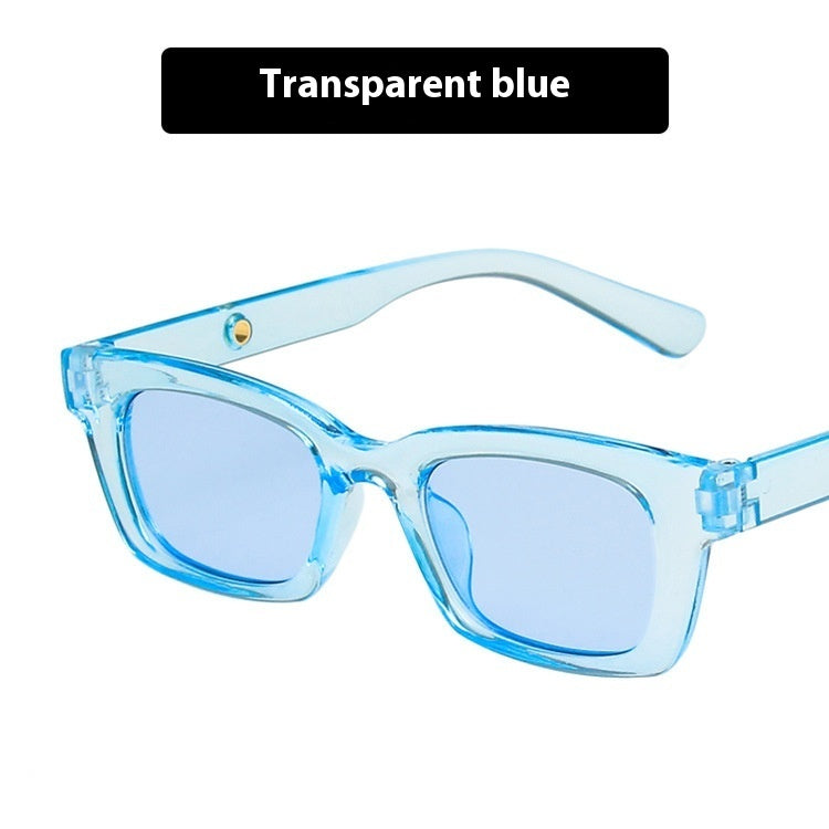 Advanced Ins UV Protection Sun-proof Sun Glasses Picture Translucent Blue GlamzKart