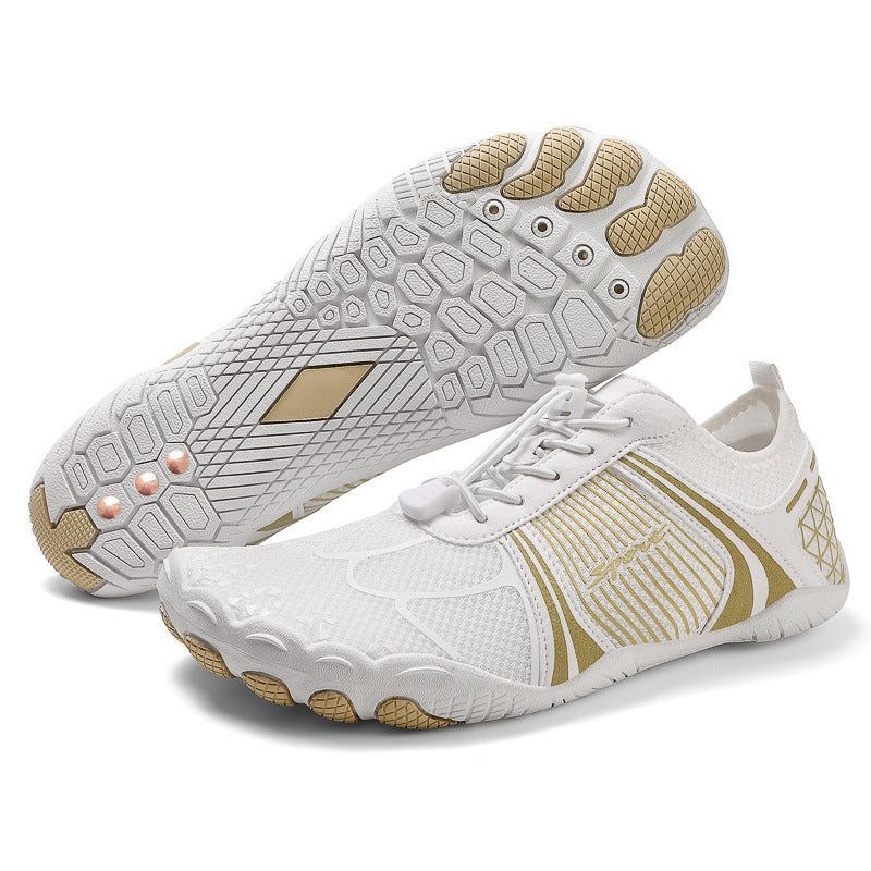 Anti-static Shoes Conductive Upstream Shoes Grounding Shoes H08 White Beige GlamzKart