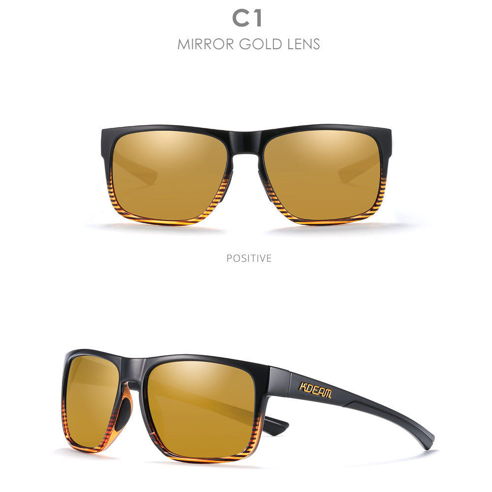Box Colorful Real Film Lure Sunglasses For Fishing C1 GlamzKart