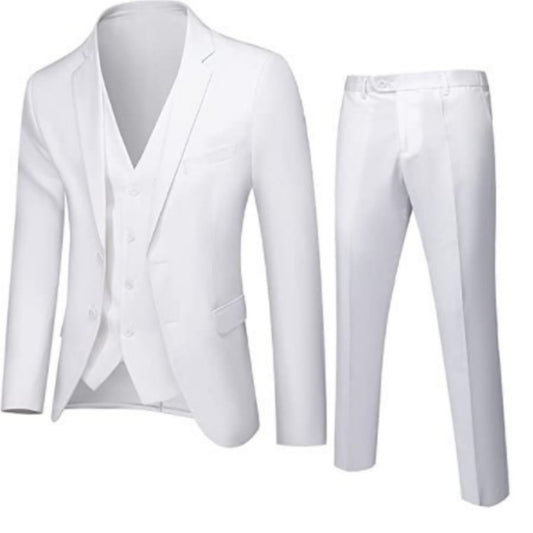 Men's Suit Set Two-piece Korean Style GlamzKart