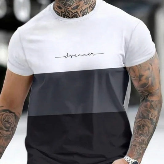 Men's T-shirt 3D Printing Athletic Clothing GlamzKart