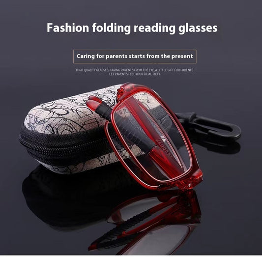 Folding Anti-blue Light Reading Glasses For The Elderly Outdoor GlamzKart