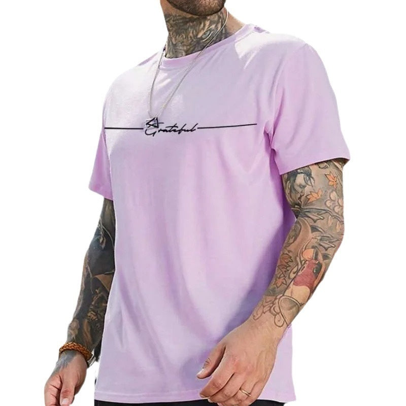 Men's T-shirt 3D Printing Athletic Clothing GlamzKart