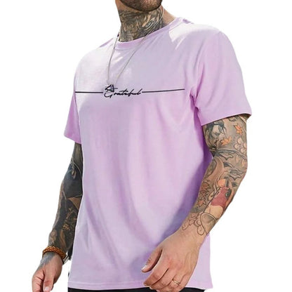 Men's T-shirt 3D Printing Athletic Clothing GlamzKart