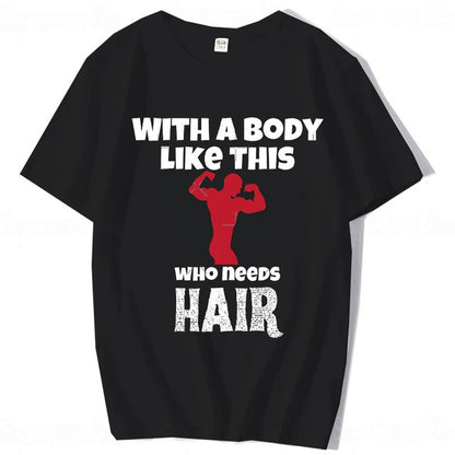 Plus Size Men's Cotton Short-sleeved Summer English Letter Printed T-shirt Top Men Style10 GlamzKart