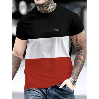 Men's T-shirt 3D Printing Athletic Clothing ETMW2765 GlamzKart